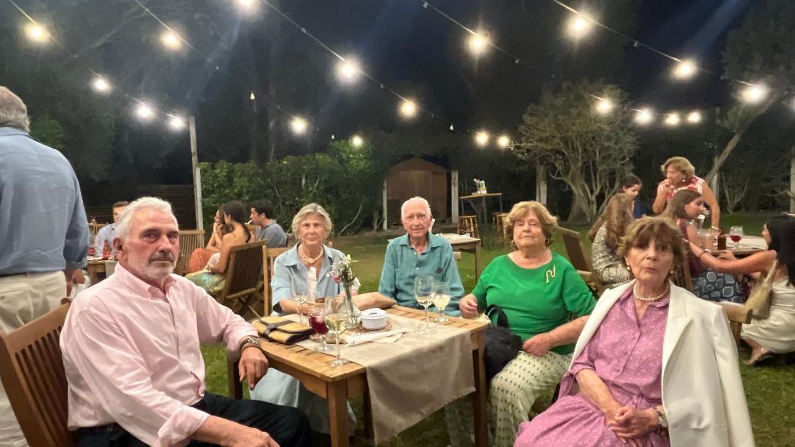 Ignacio Fernández de Mesa, Soledad Echeve, Kiko Fernández de Mesa, Rosario Enciso y Reyes Noriega.