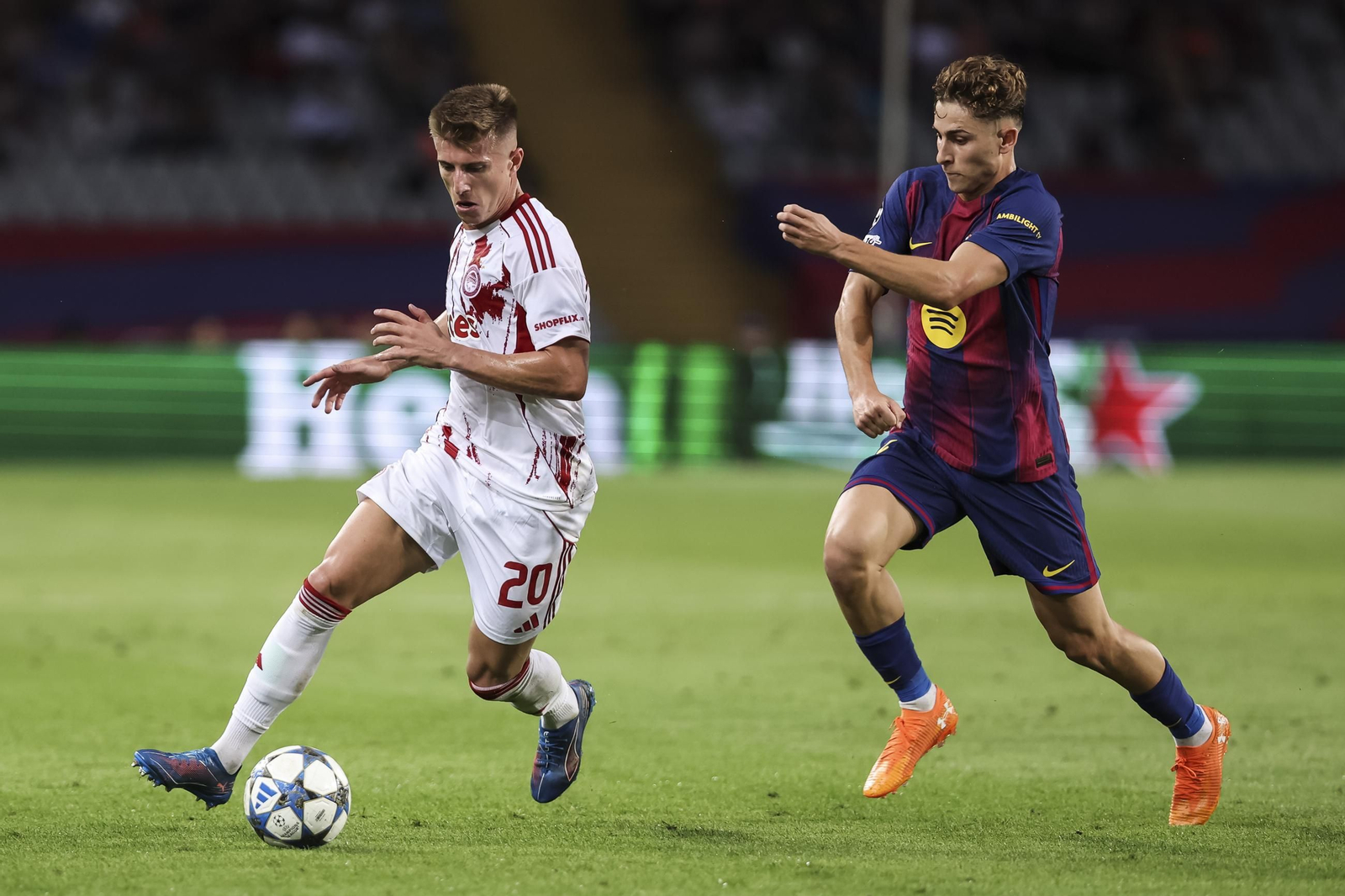 Las fotos del Barcelona-Olympiacos