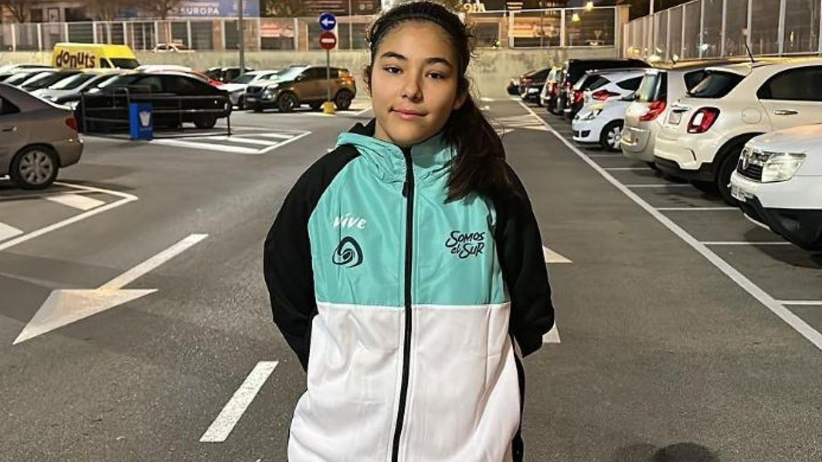 La baloncestista linense Lola Mota