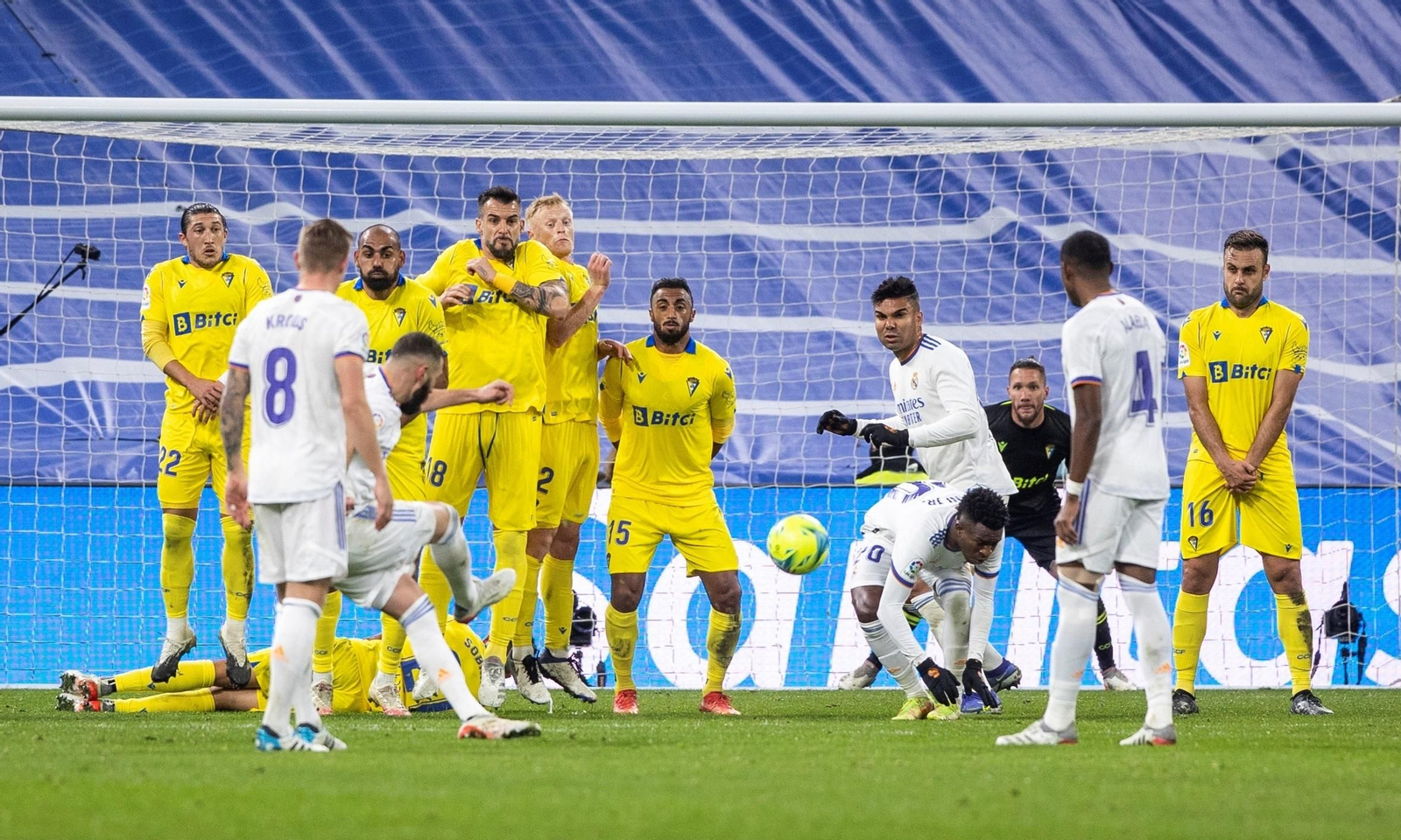 Las imágenes del Real Madrid - Cádiz de Liga Las imágenes del Real Madrid - Cádiz de Liga