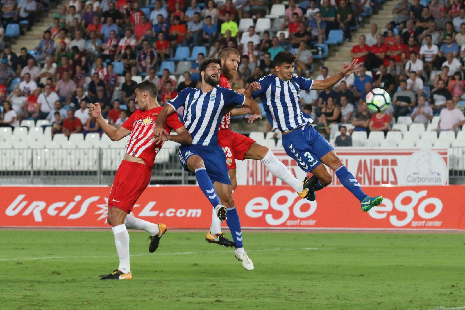 Las imágenes del Almería-Lorca