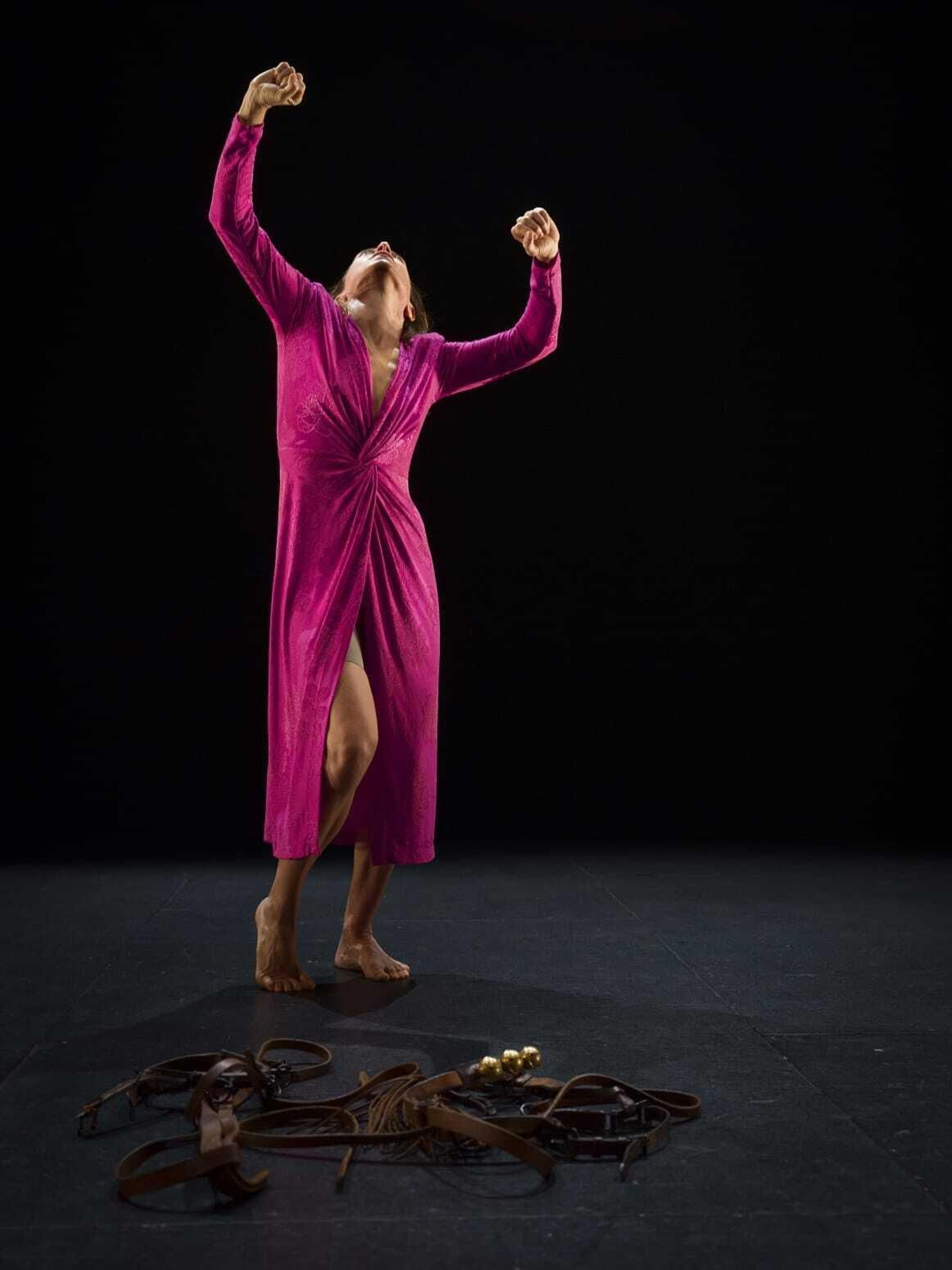 La bailarina y coreógrafa, en un ensayo general de la obra.