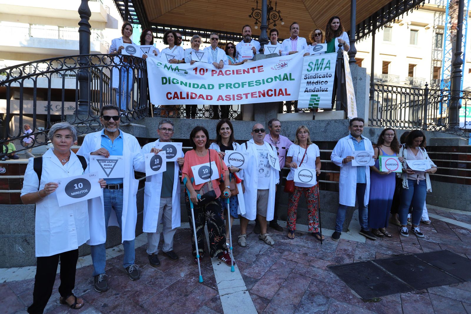 Este jueves ha tenido lugar la primera de las concentraciones previstas.