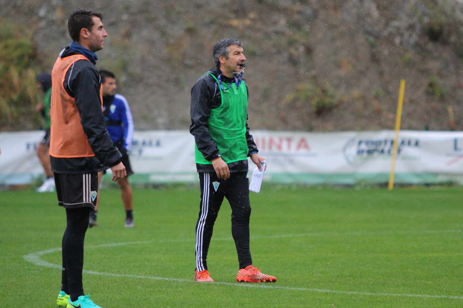 David Cubillo, durante un entrenamiento.