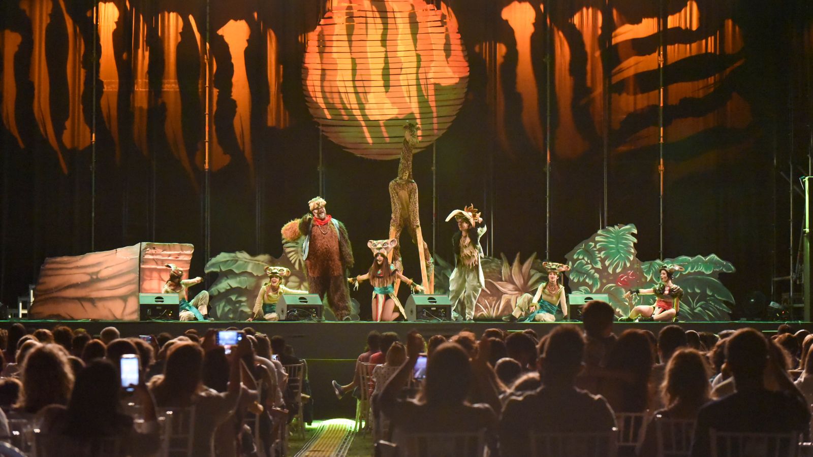 Las fotos del Homenaje al Rey León