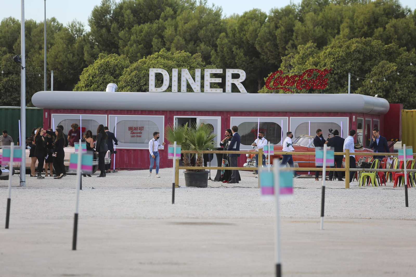 El Autocine Málaga Metrovacesa, en fotos
