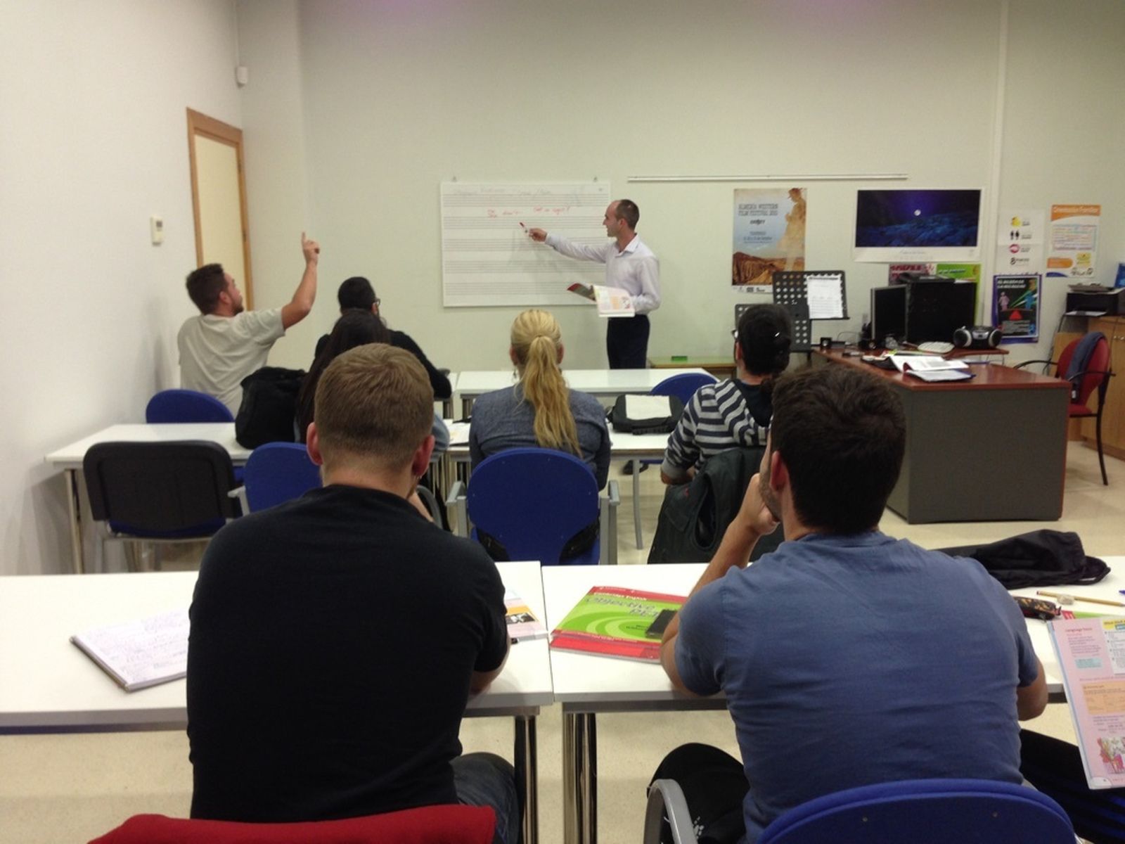 Intercambio cultural online con estudiantes de Shangai.