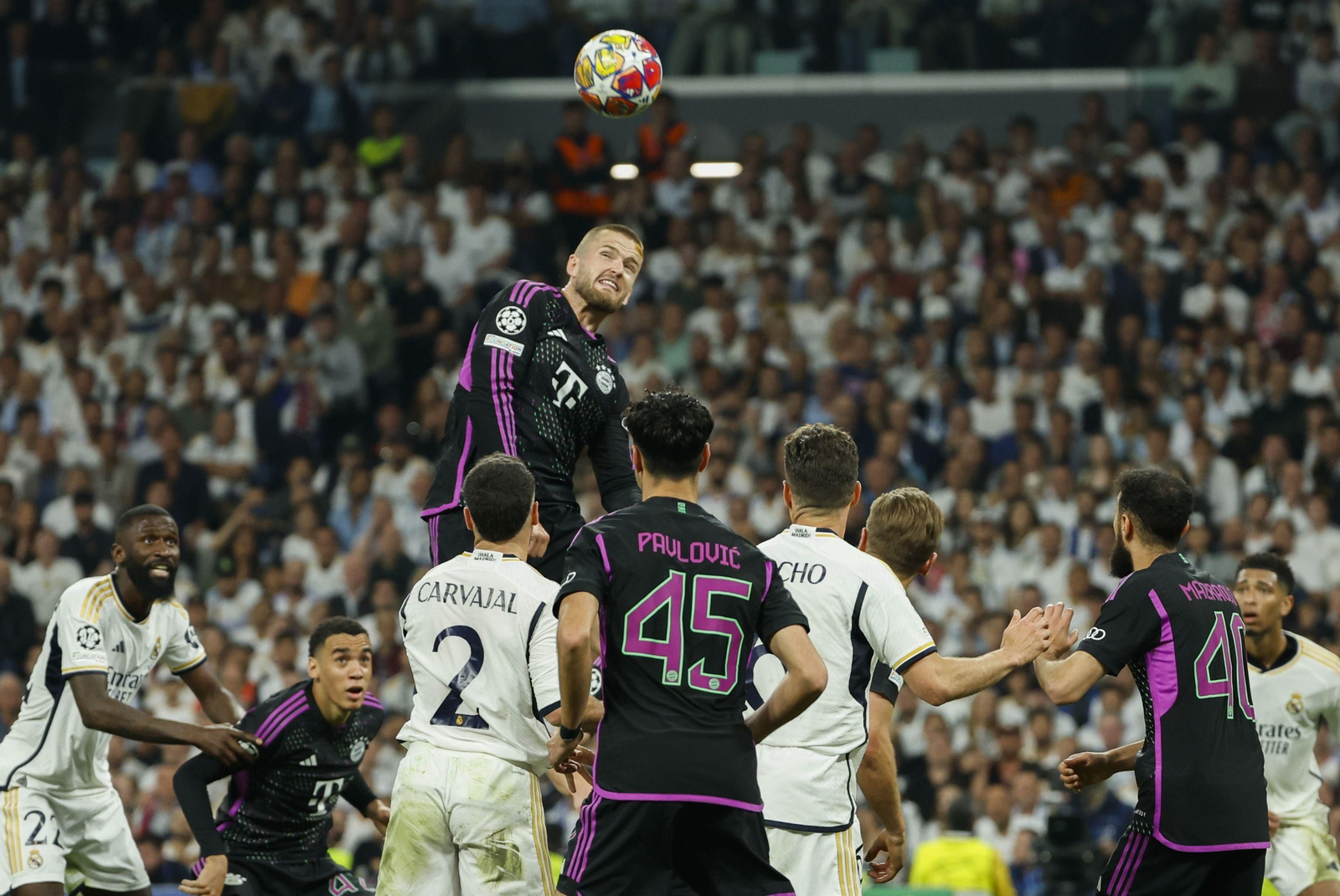 Las fotos del Real Madrid - Bayern Múnich