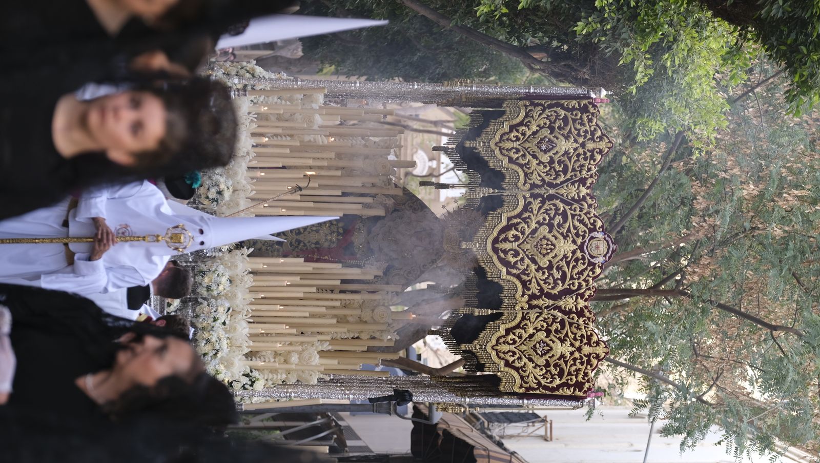Fotogalería procesión de la Santa Cena. Semana Santa de Almería 2022.