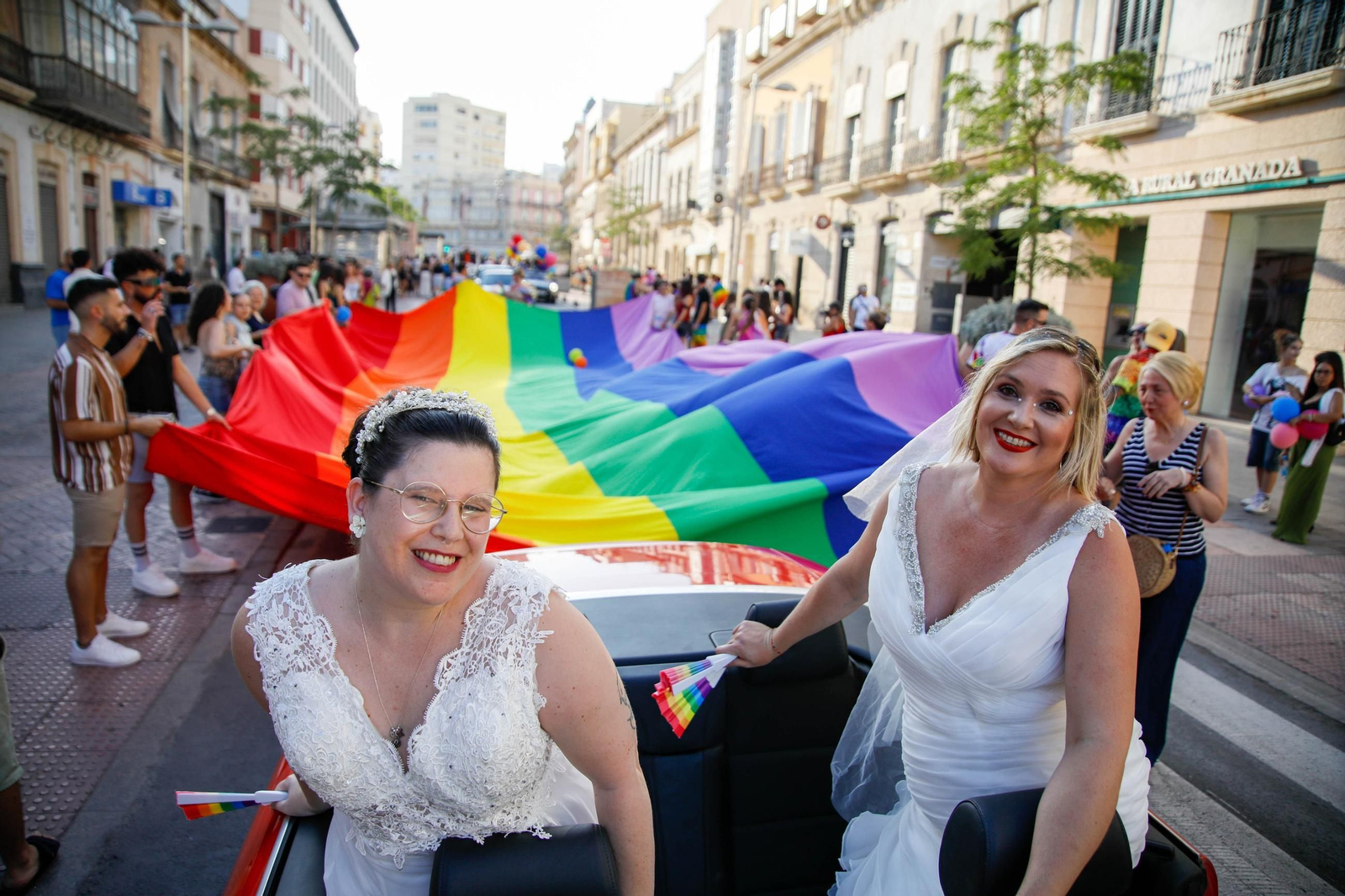 Marcha del orgullo en Almería.