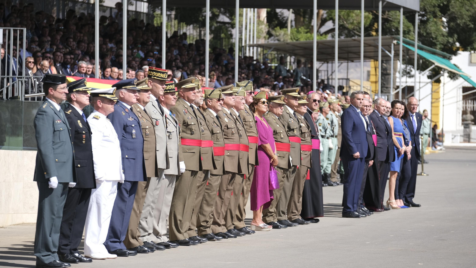 Imágenes del 102 aniversario de La Legión en Almería