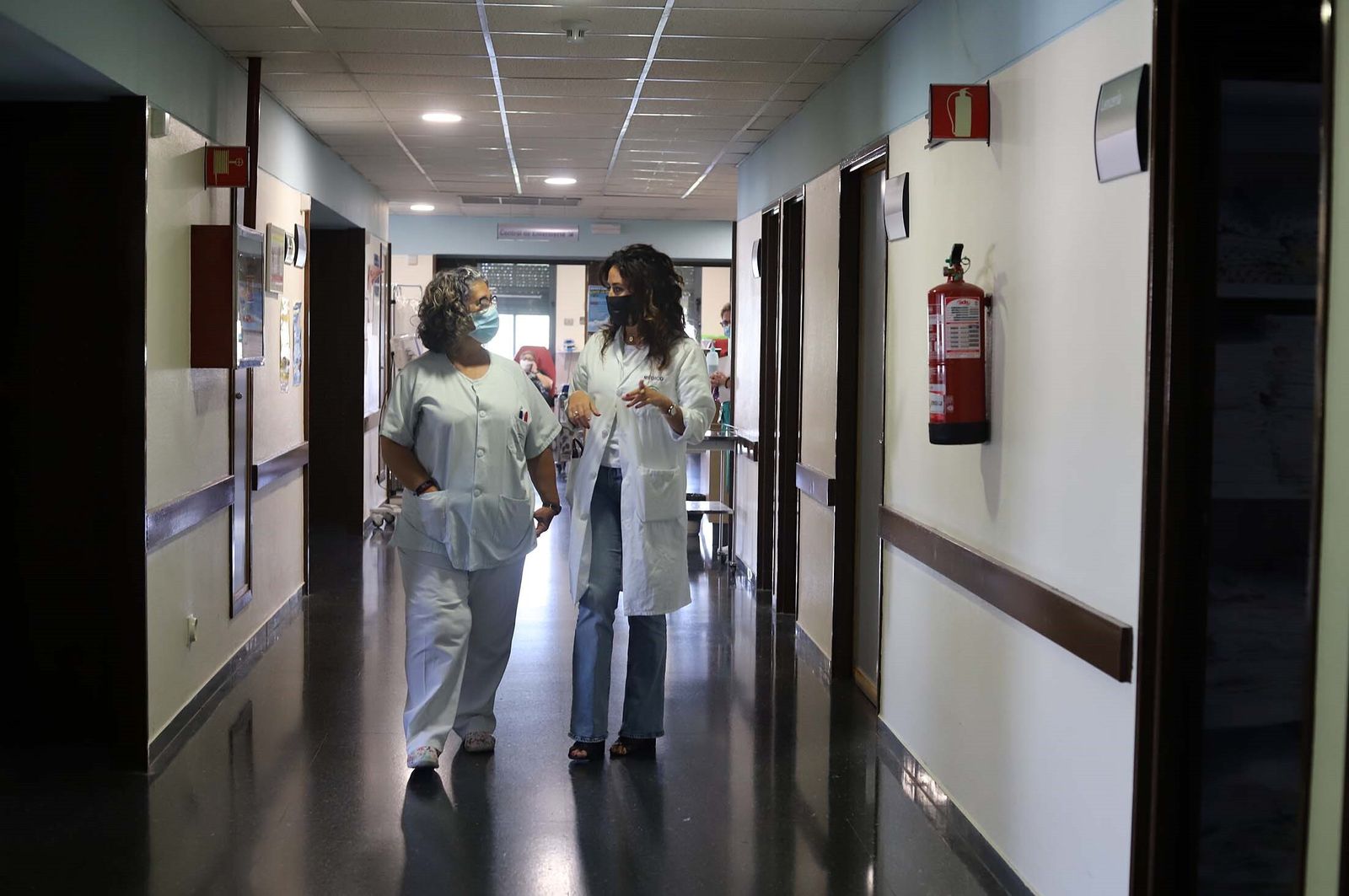 Área de Oncología del Hospital Juan Ramón Jiménez.