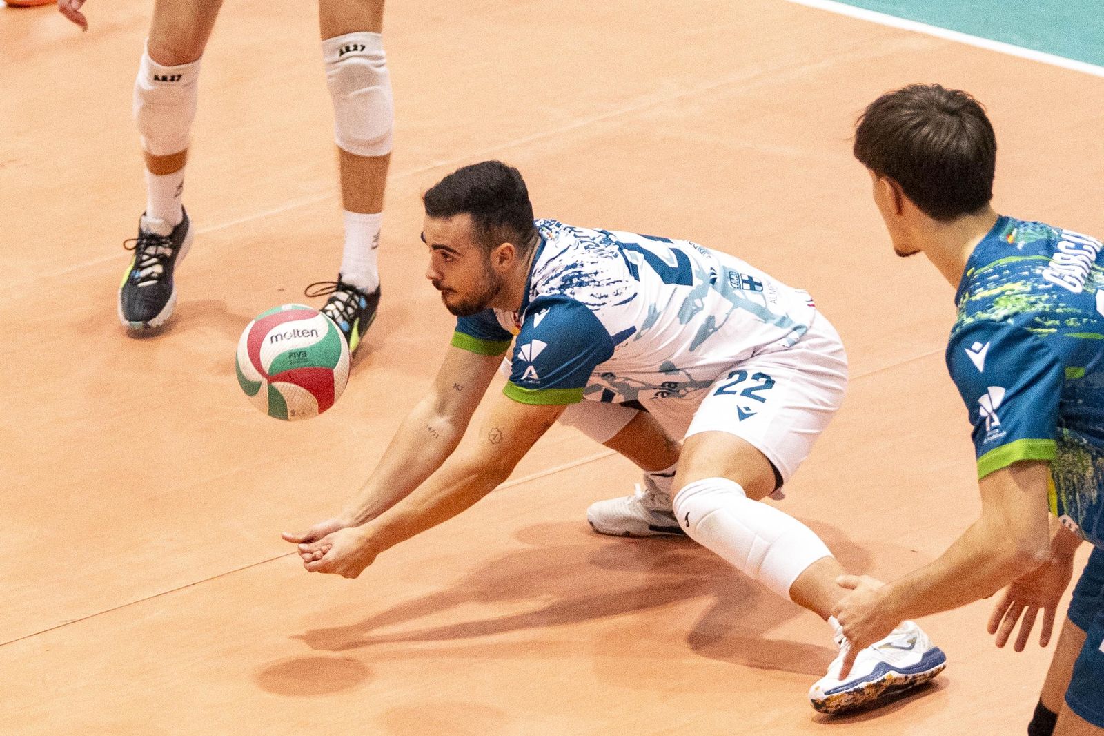 Las imágenes del partido entre Unicaja Costa de Almería y Instercap Asisa Tarragona