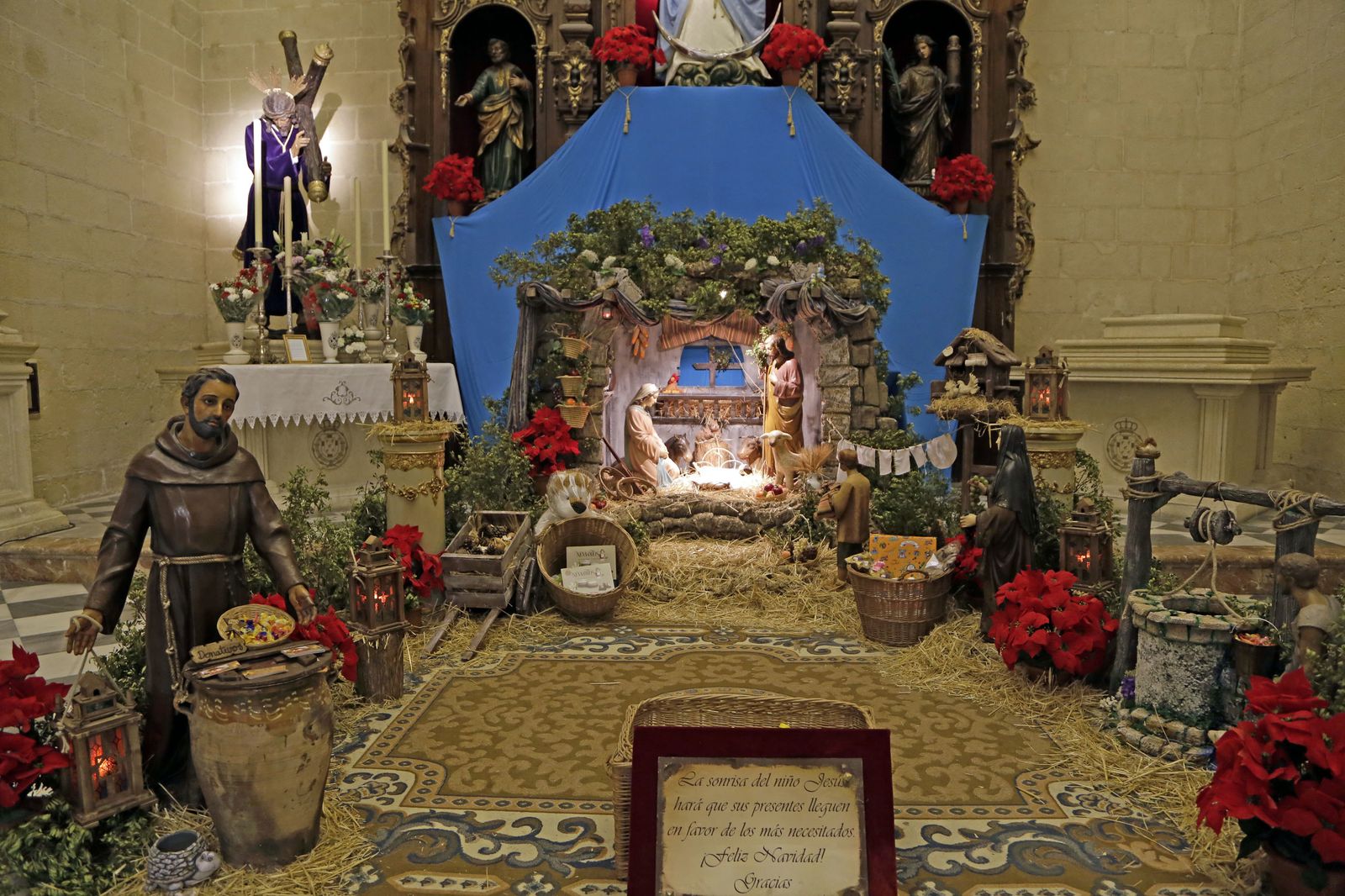 Varios de los Belenes que se pueden visitar los distintos lugares de Jerez