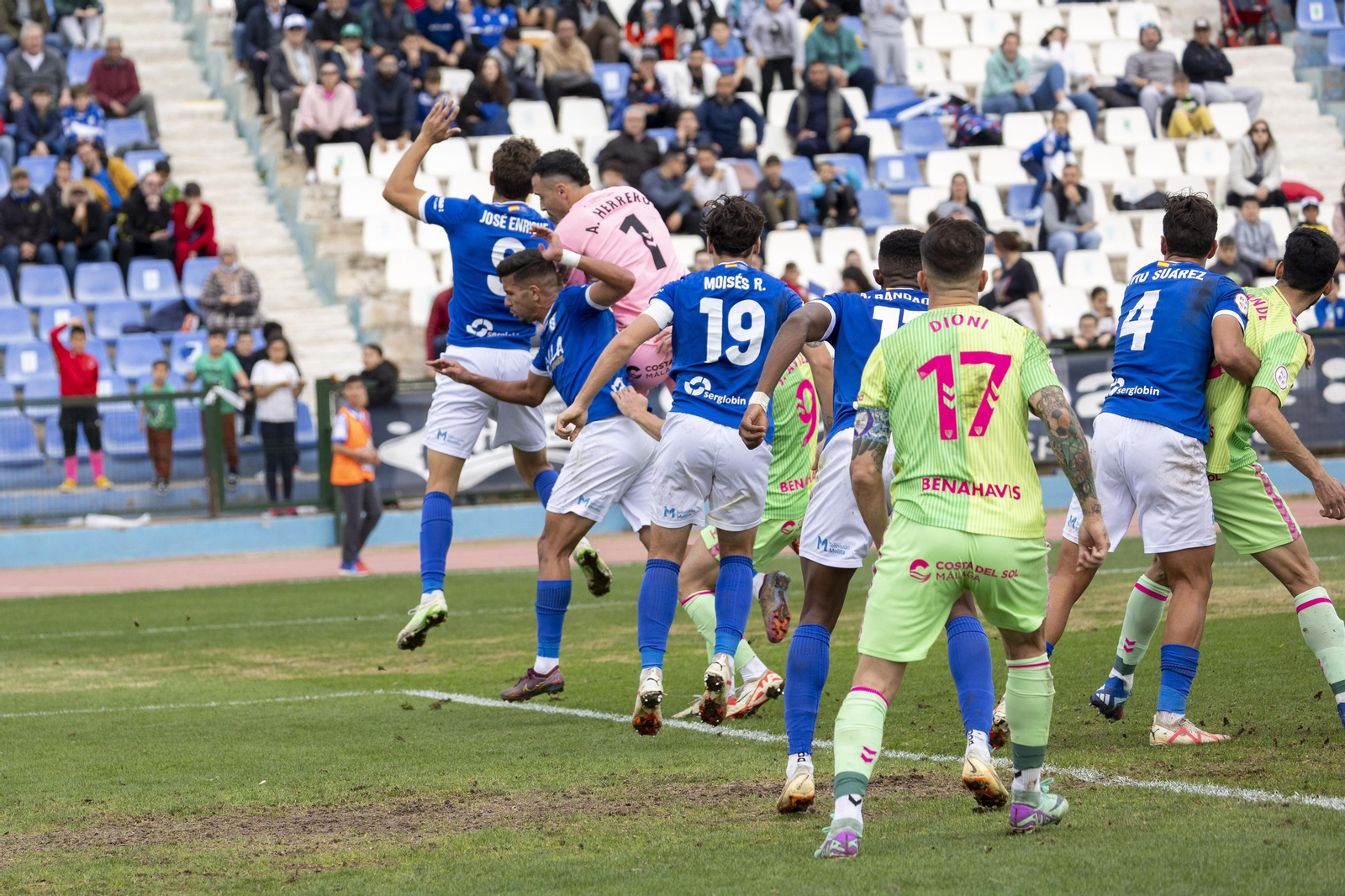 El Melilla - Málaga CF, en fotos
