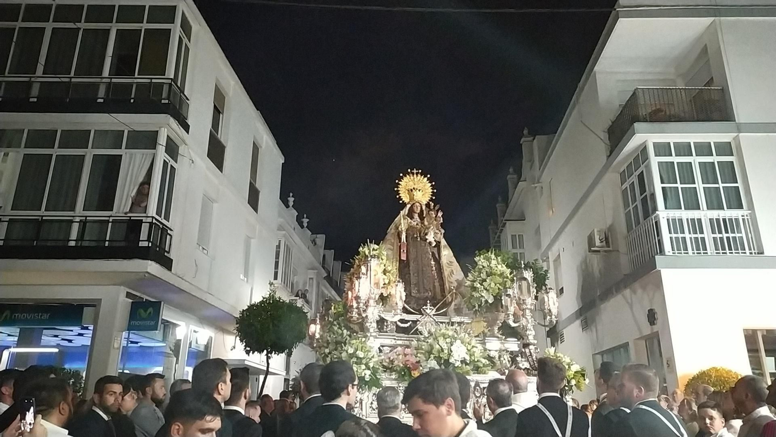 La peregrinación de la Virgen del Carmen en San Fernando, en imágenes