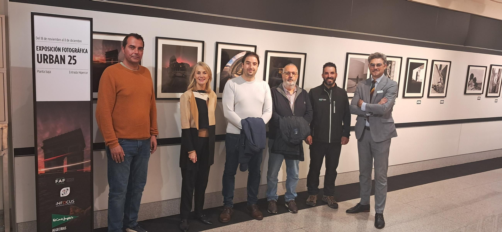 La inauguración de la exposición Urban 25.