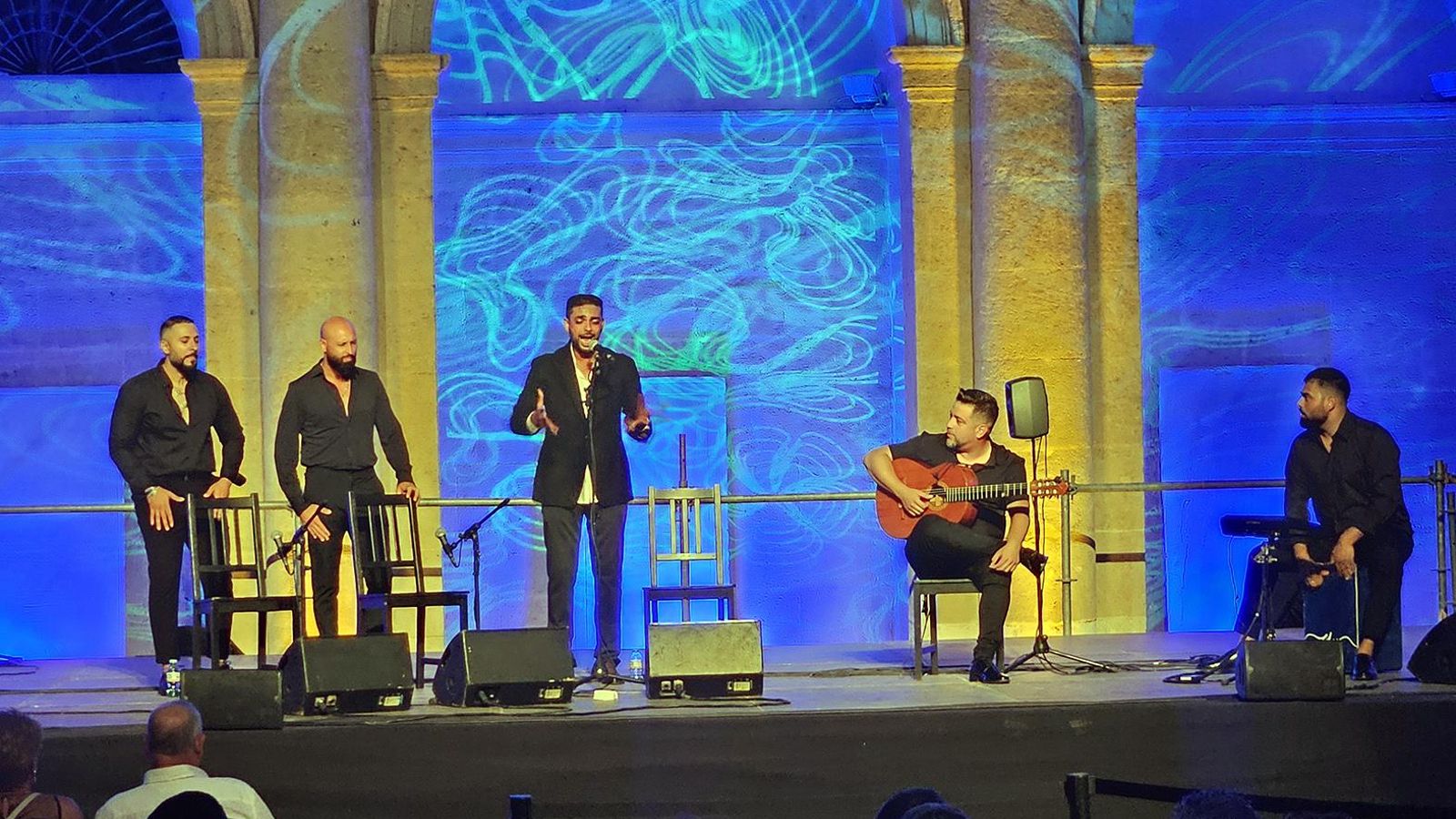 El almeriense Antonio García El Genial brilló en el Festival. El almeriense Antonio García El Genial brilló en el Festival.