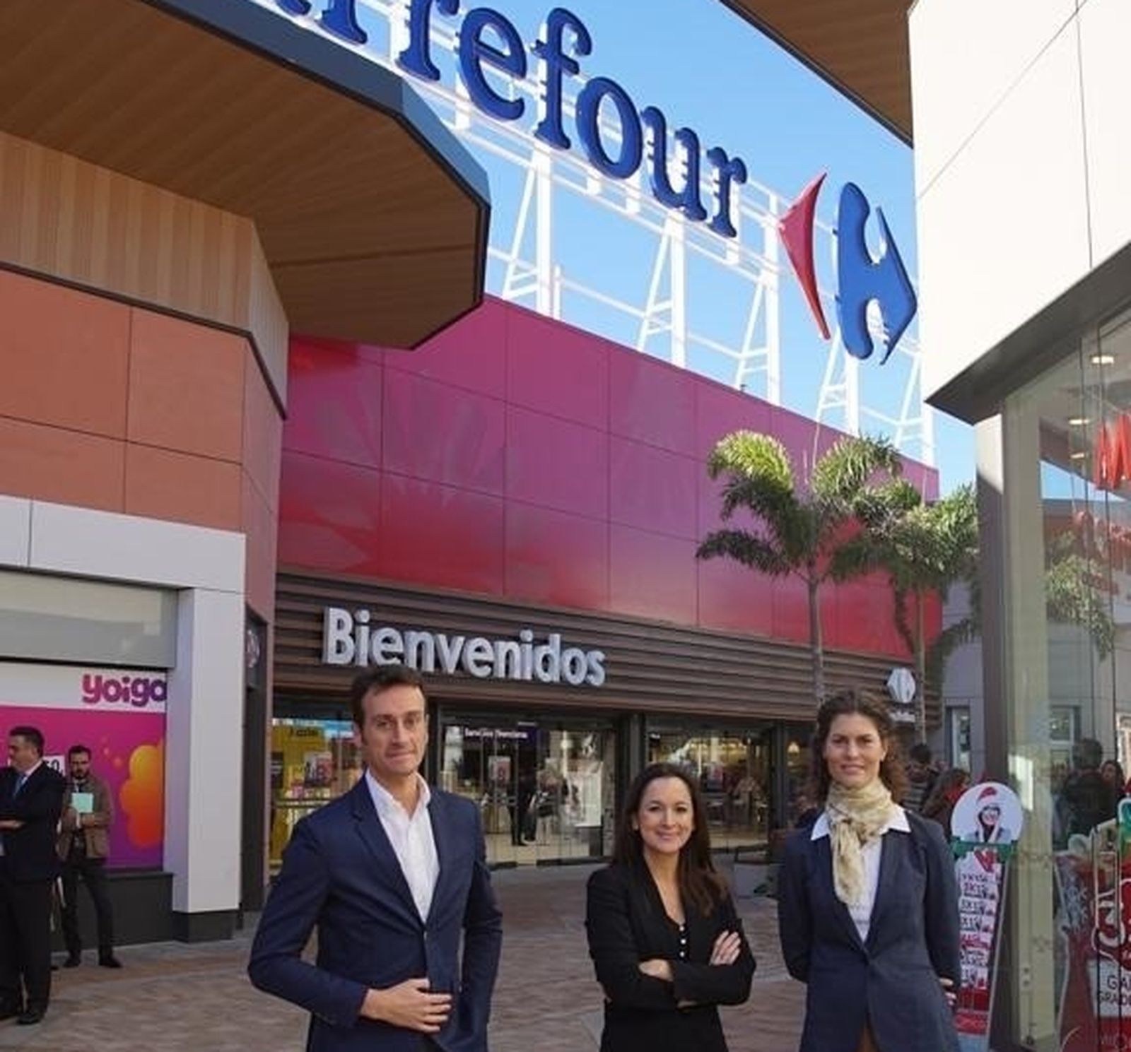 Representantes de Carmila y Carrefour Property.