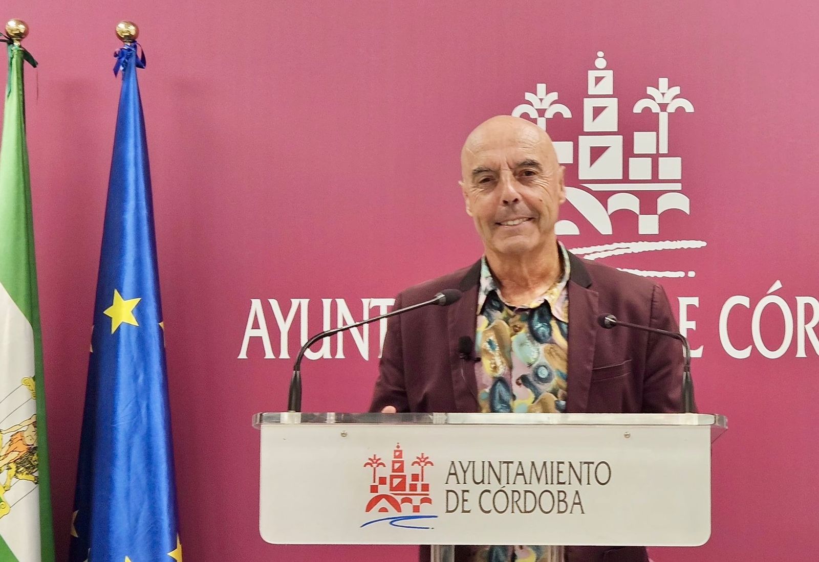 El portavoz del PSOE en el Ayuntamiento de Córdoba, Antonio Hurtado