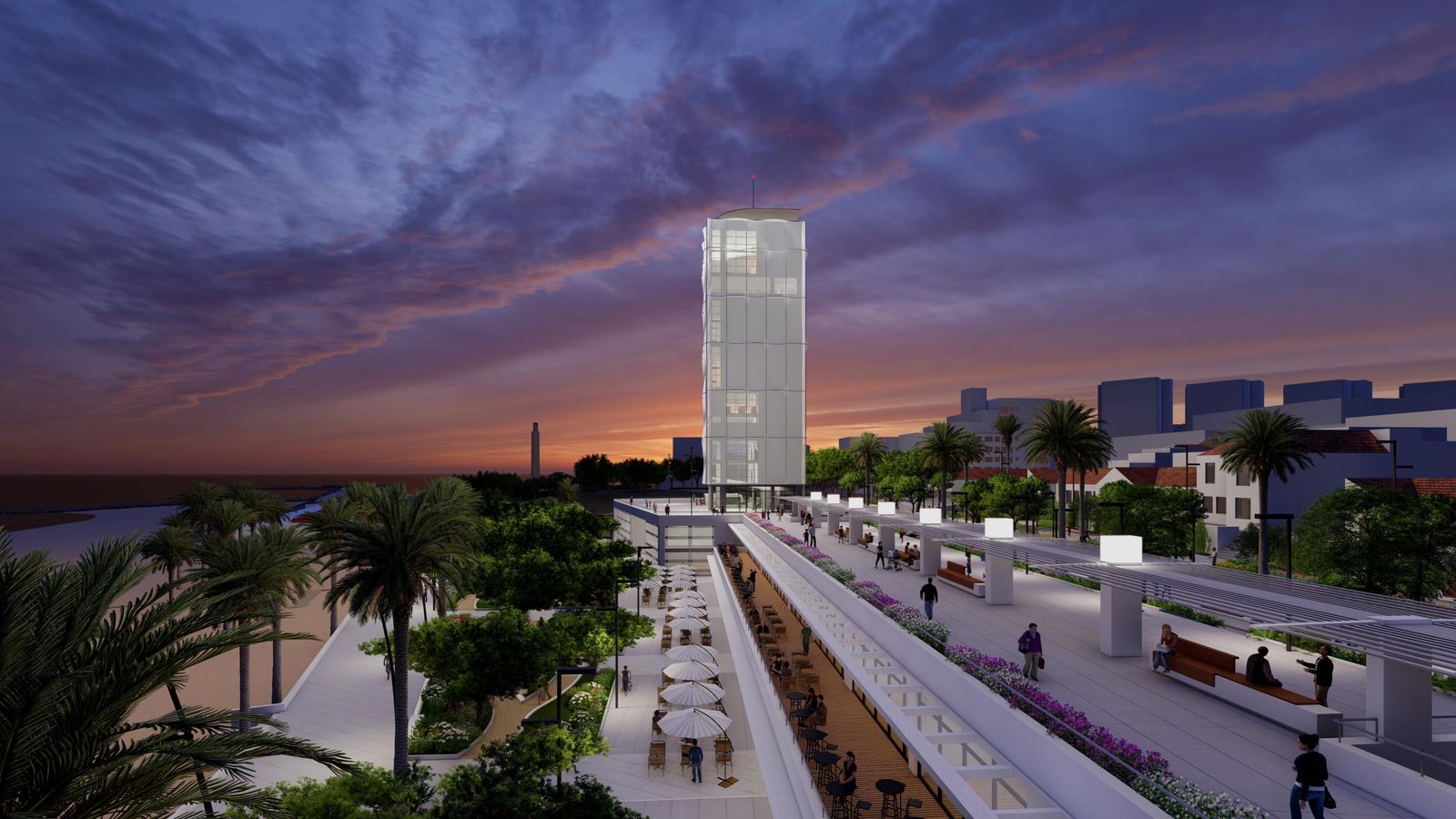 El espacio contará con una zona comercial y de restauración. El espacio contará con una zona comercial y de restauración.