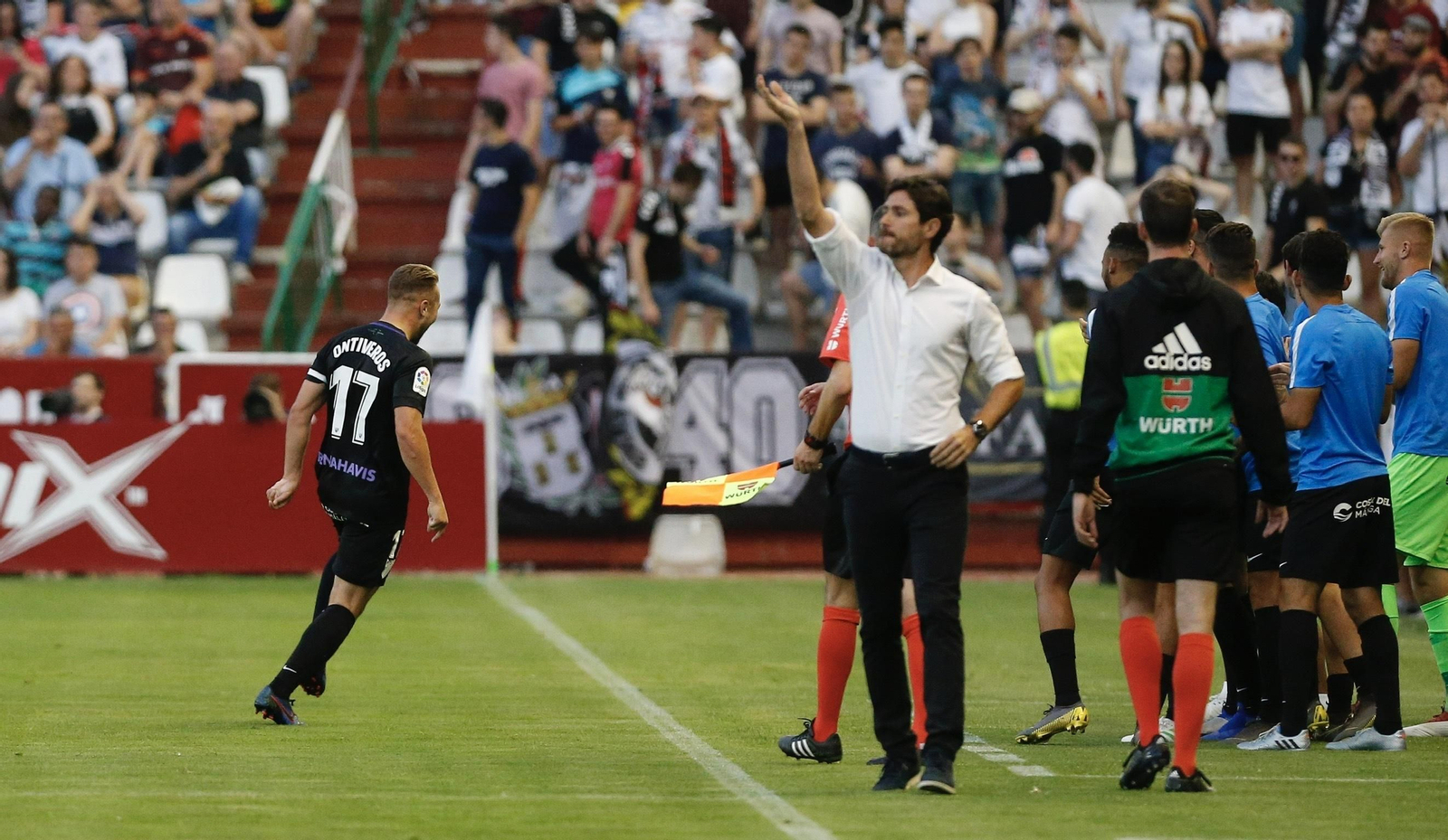 El Albacete - Málaga CF, en fotos
