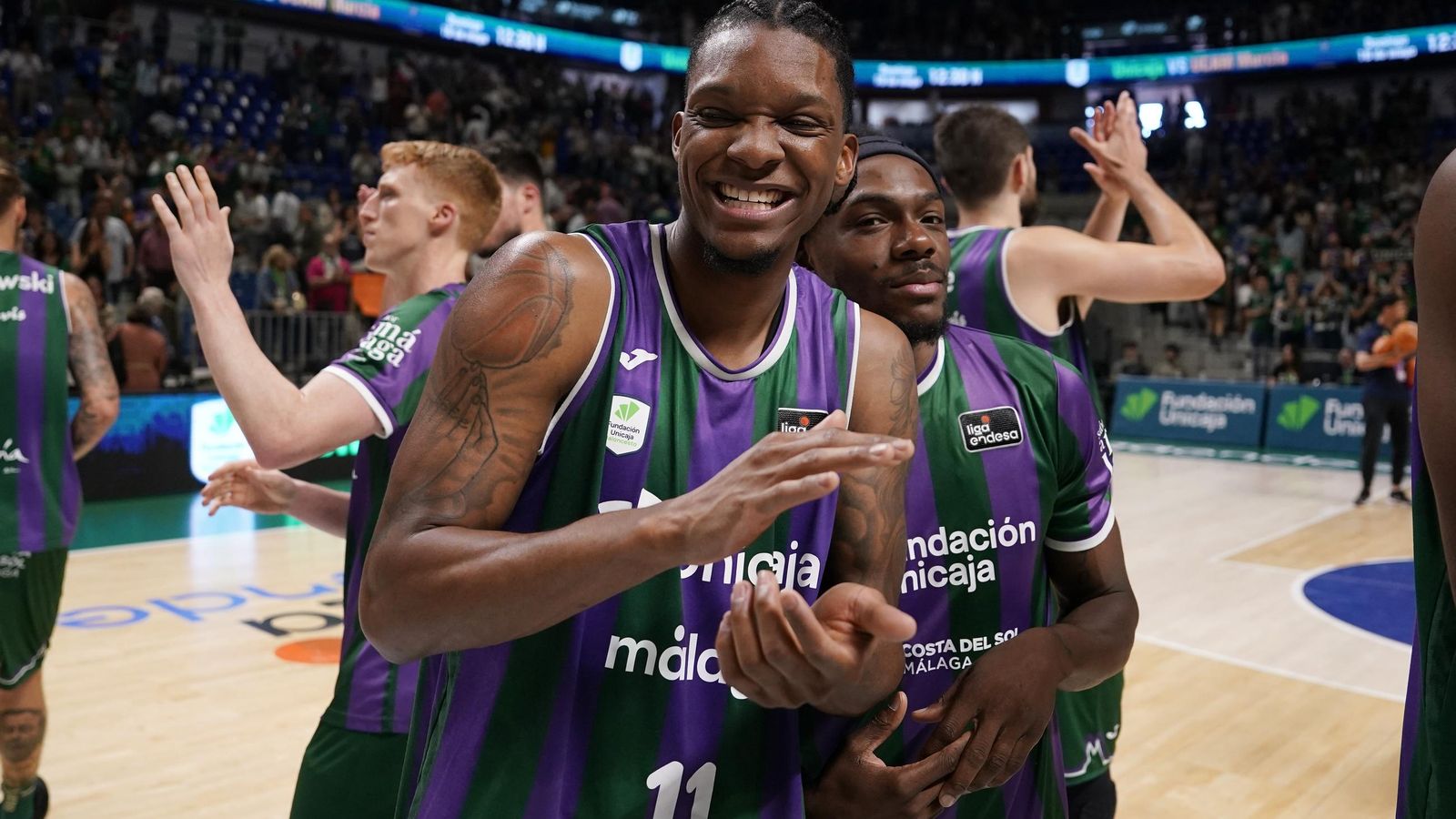 El Unicaja-MoraBanc Andorra, en fotos