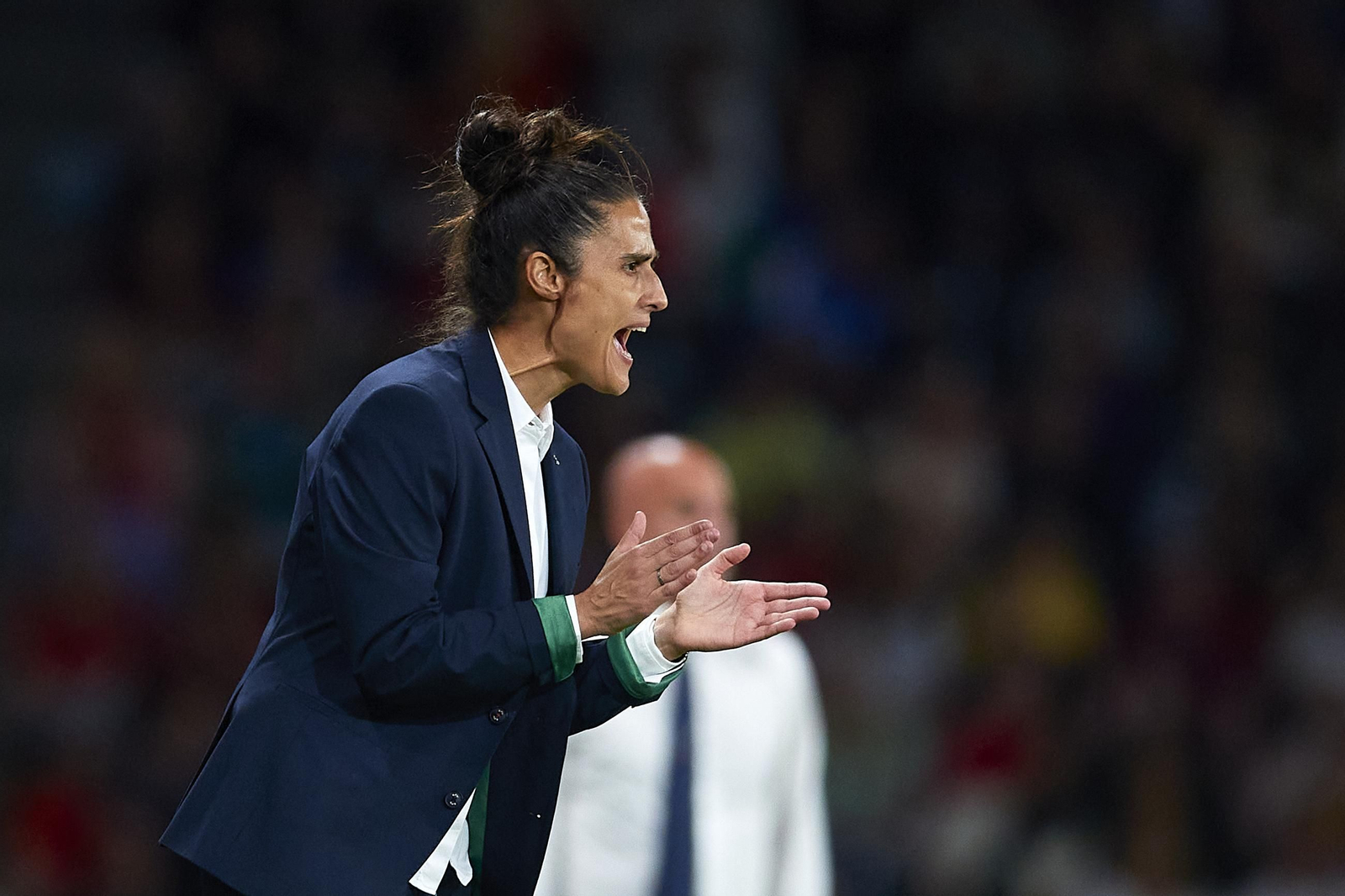 Las fotos del Italia - España de la Eurocopa femenina