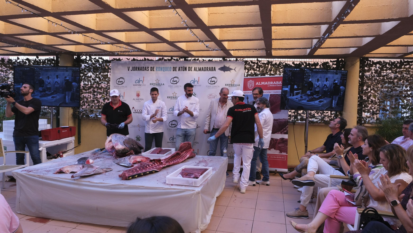 Jornadas del ronqueo del atún de almadraba en el Espacio Gastronómico Tony García, en Almería