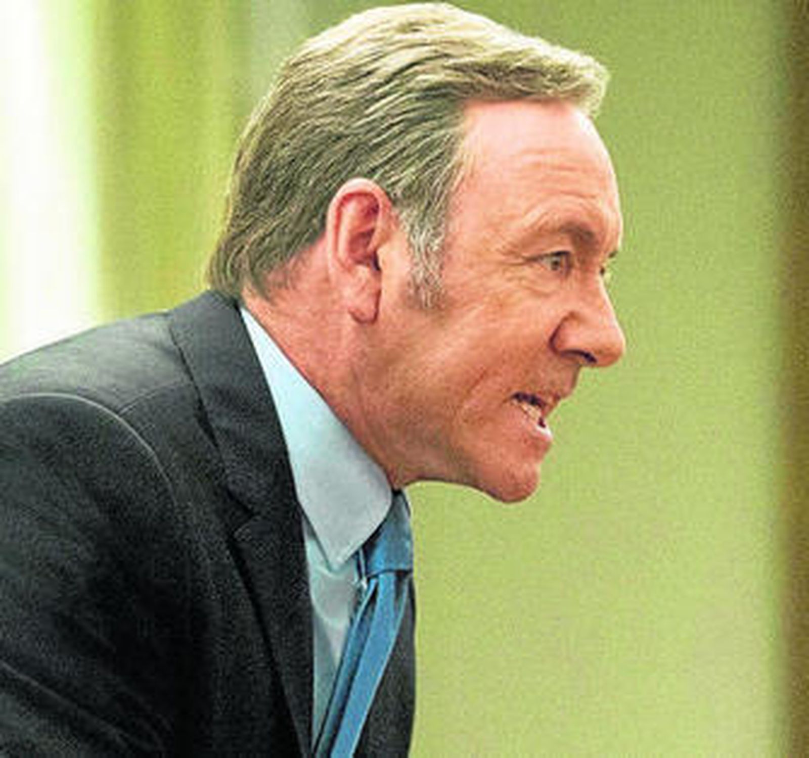 Kevin Spacey, como Frank Underwood en la serie 'House of cards'.