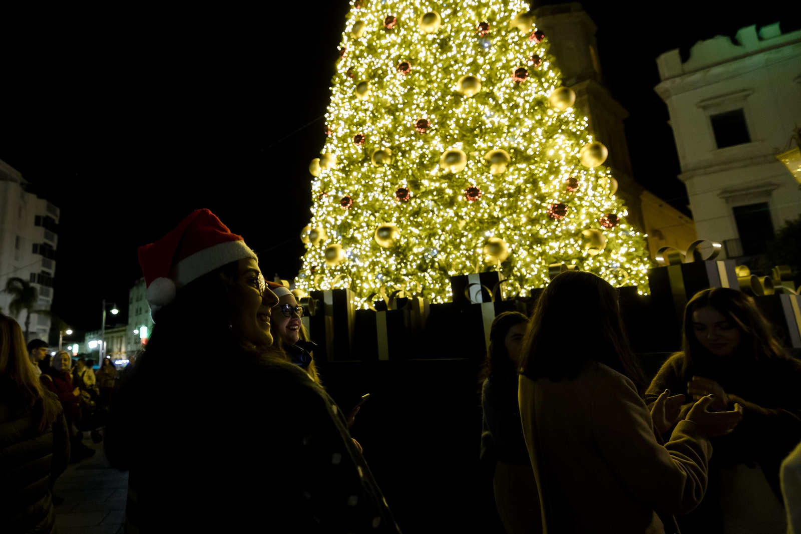 Las imágenes de la inauguración de la iluminación de navidad en San Fernando