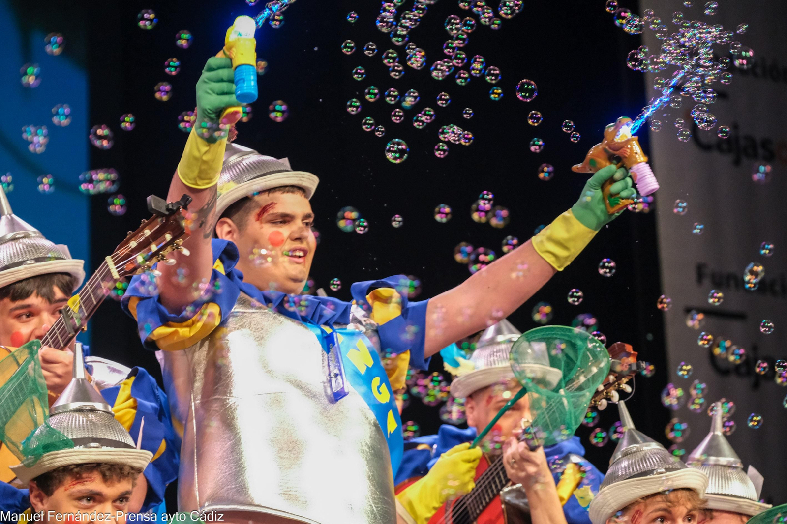 Chirigota 'Los últimos supervivientes de la invasión extranjera'.