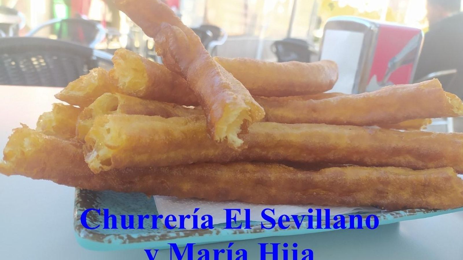 Churros de la Churrería El Sevillano y María Hija