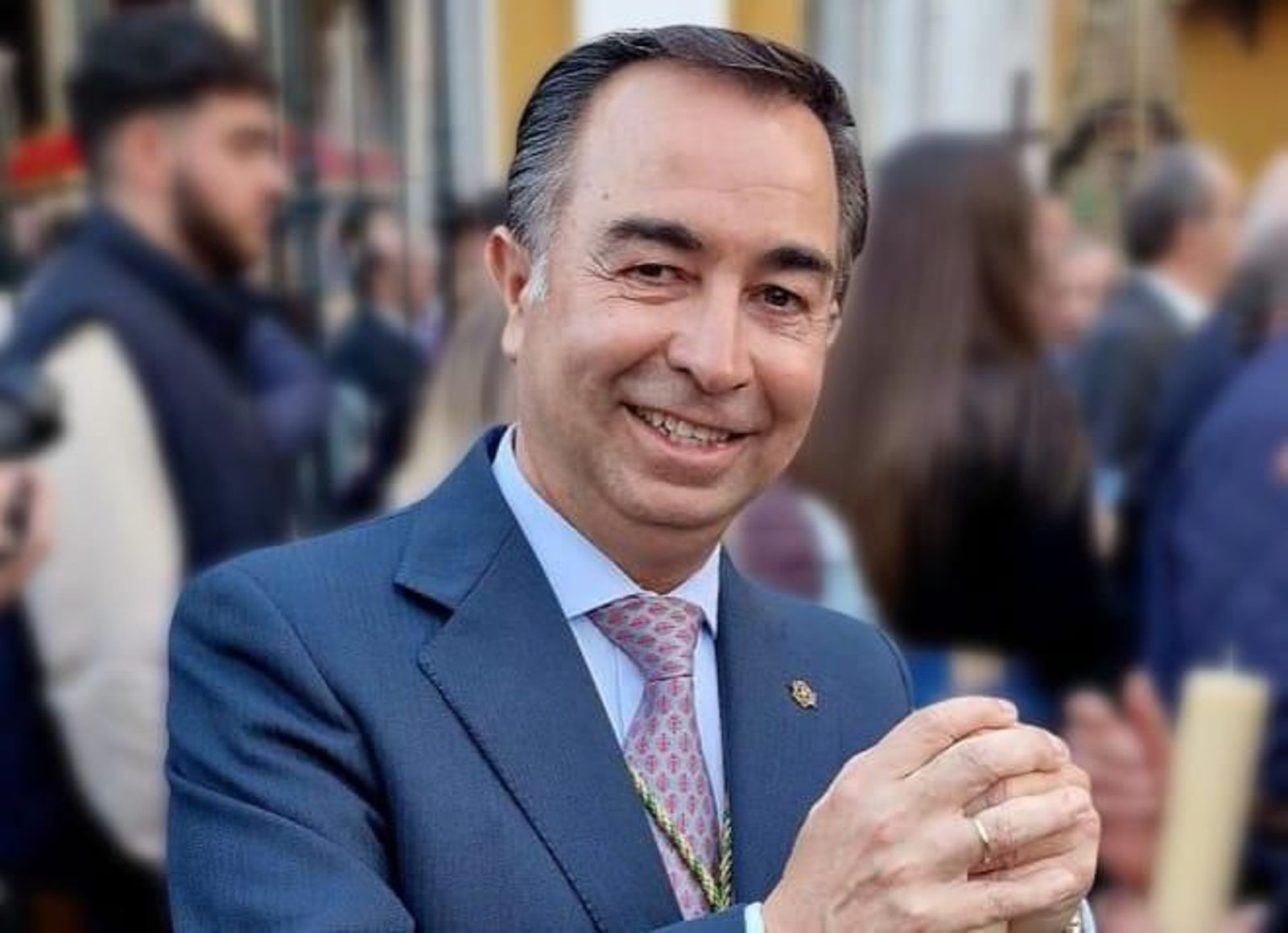 El cofrade Fernando Fernández Cabezuelo