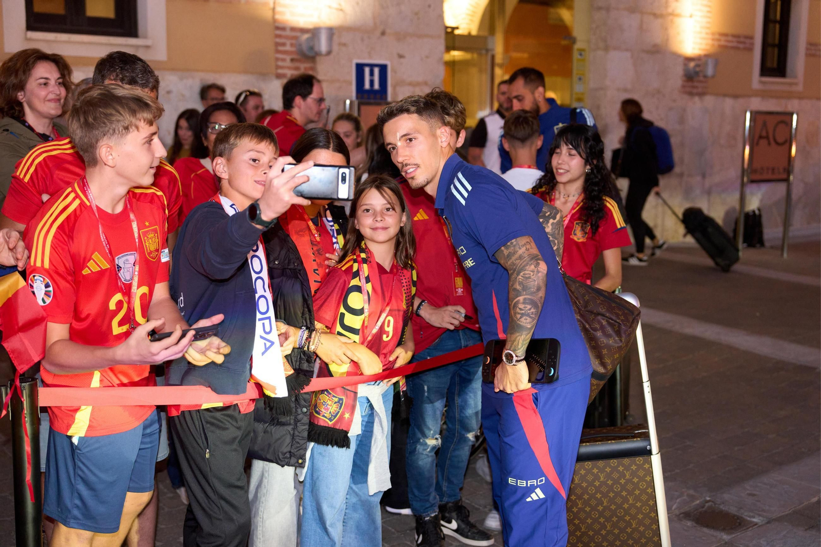 Las fotos del España-Bulgaria en Valladolid