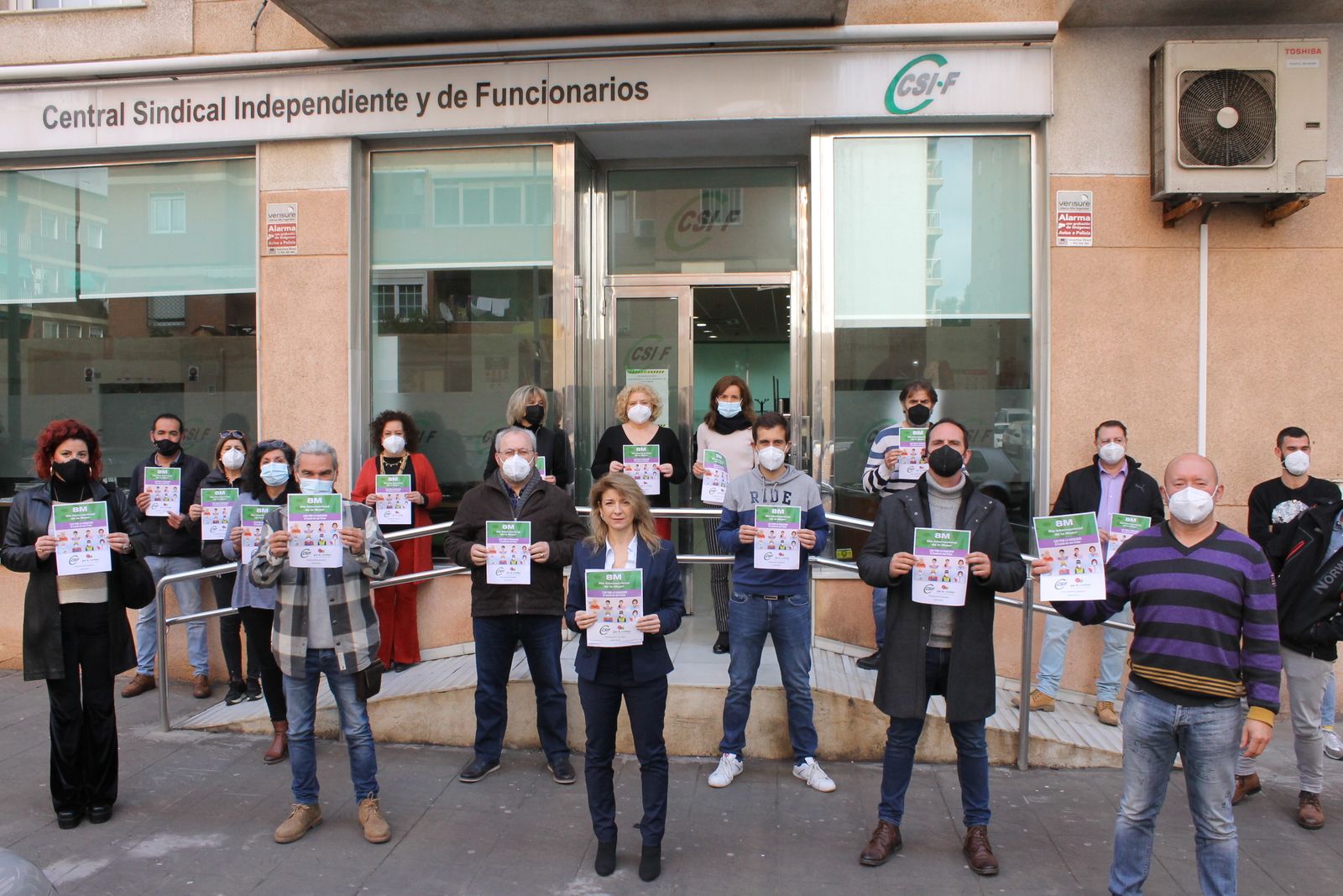 Reivindicación en CSIF.