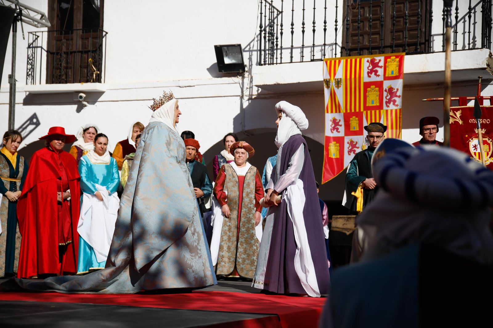 La Recreación de la Pernoctación de los Reyes Católicos en Fiñana, en imágenes