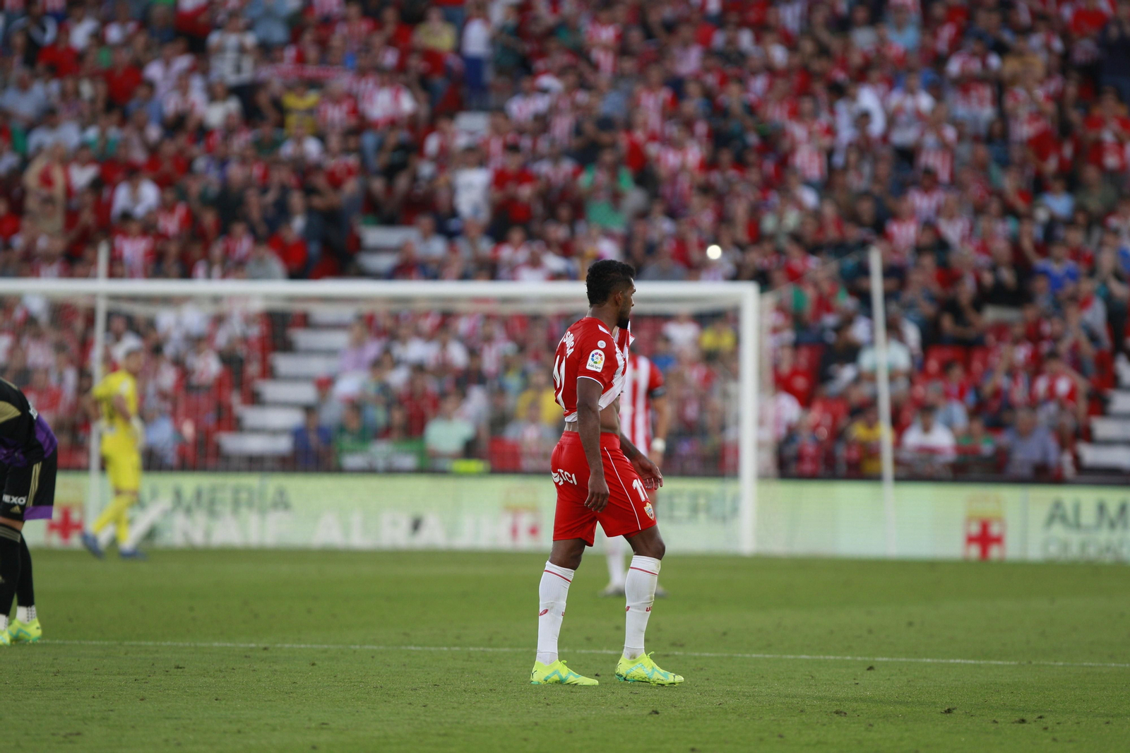 Imágenes del partido U.D. Almería-Real Valladolid C.F.