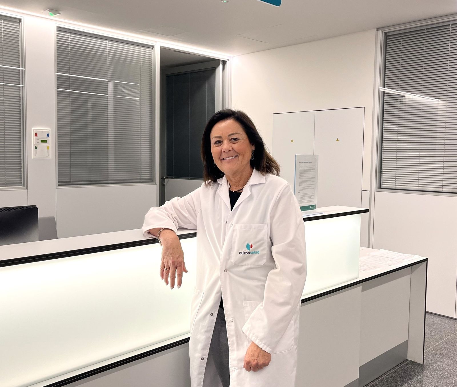 La doctora María Jesús Rubio, jefa de servicio de Oncología Médica del Hospital Quirónsalud Córdoba