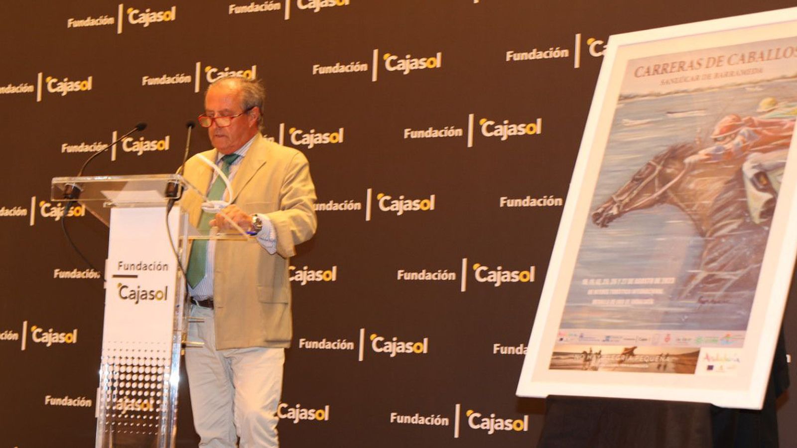 Hidalgo, en la presentación del cartel de esta temporada.