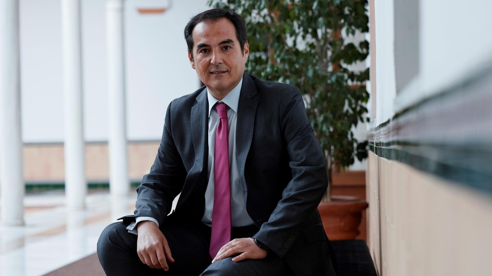 José Antonio Nieto en el Parlamento de Andalucía.