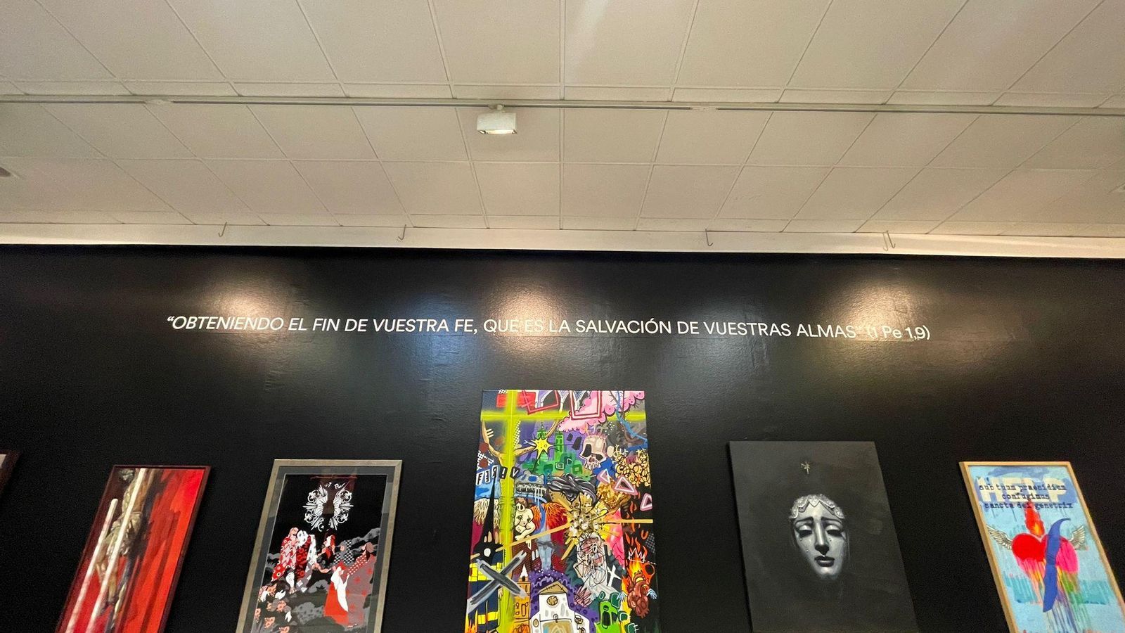 'Almas', la exposición de la Hermandad de los Javieres en el Círculo Mercantil