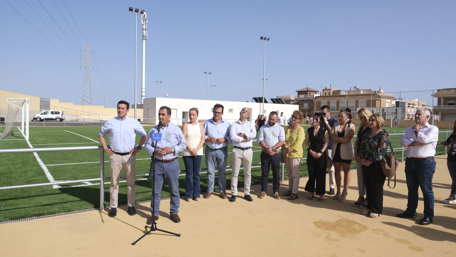 Imágenes de la inauguración de las nuevas instalaciones deportivas de la Venta del Viso (La Mojonera)