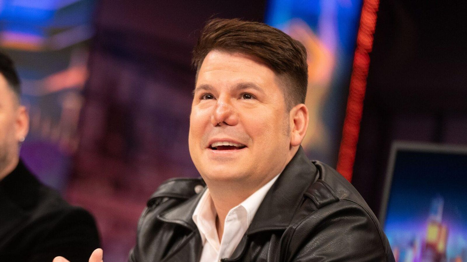 El cantante Lucas, en su última visita al plató de 'El Hormiguero'.