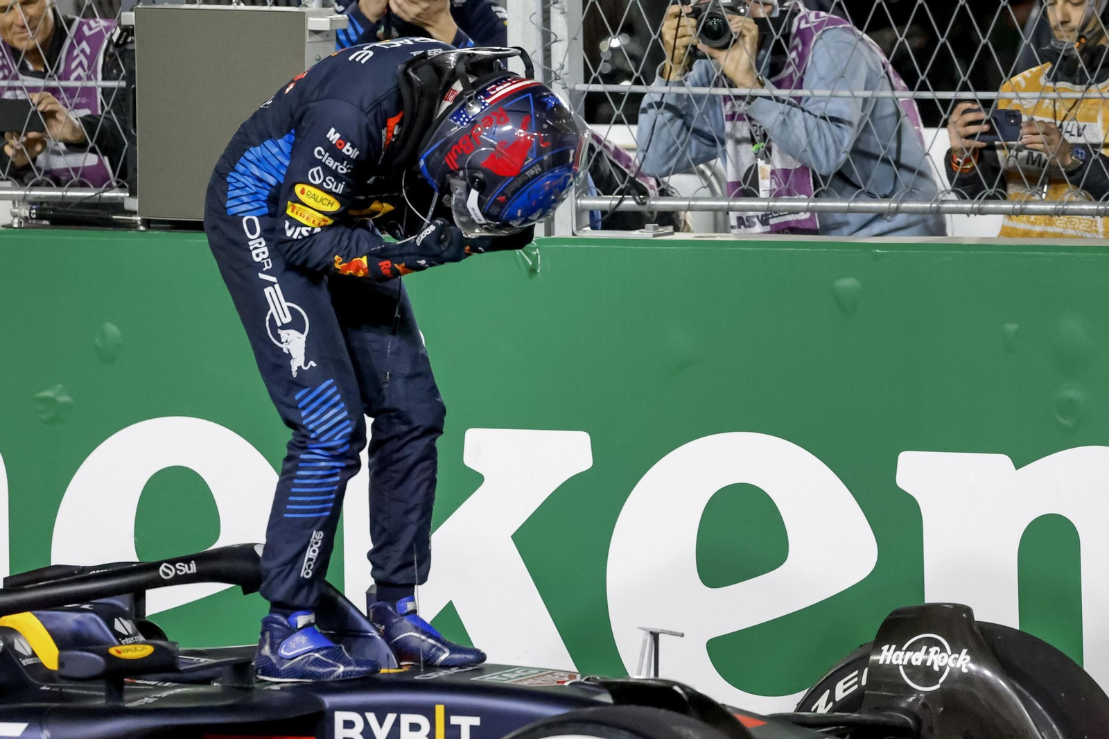 Las fotos del título mundial de Verstappen en Las Vegas