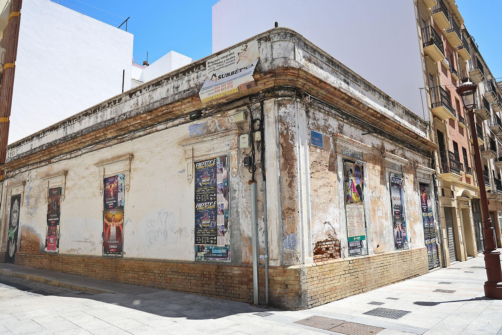 Imágenes del estado actual de la casa de Diego Díaz Hierro