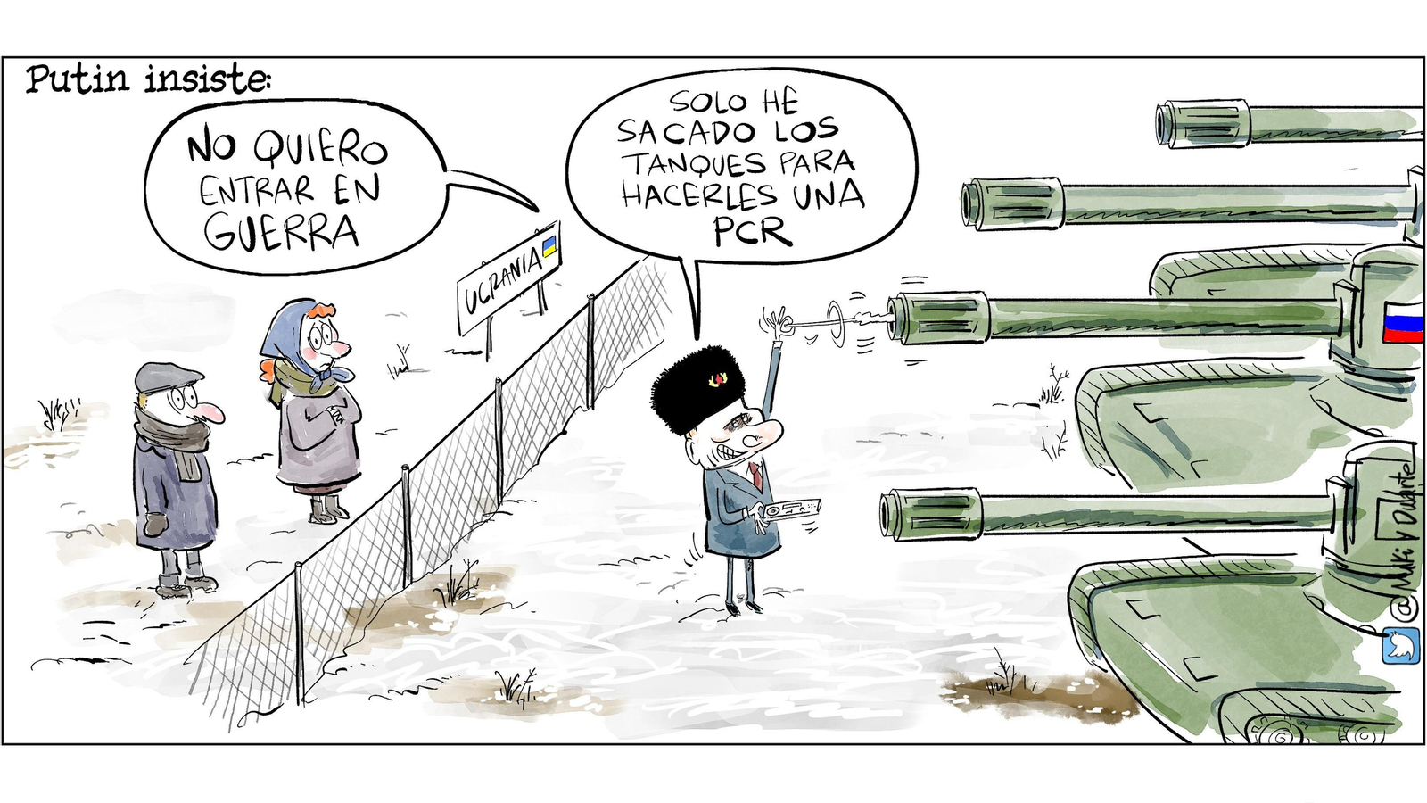 ¿Habrá guerra?