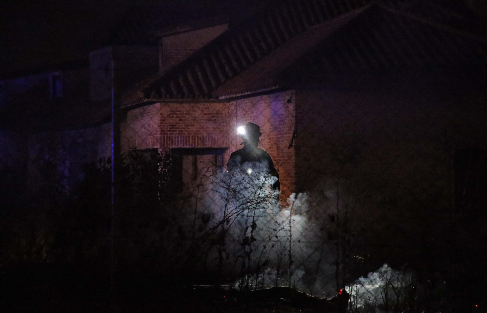 Fotos del incendio de vegetación en La Ermita