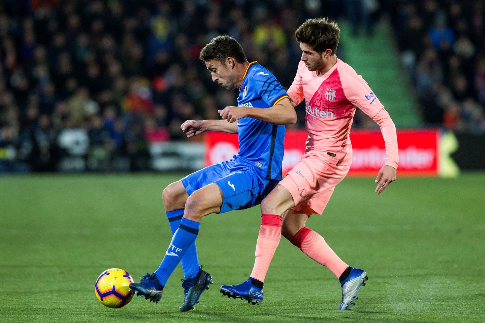 El Getafe-Barcelona, en imágenes