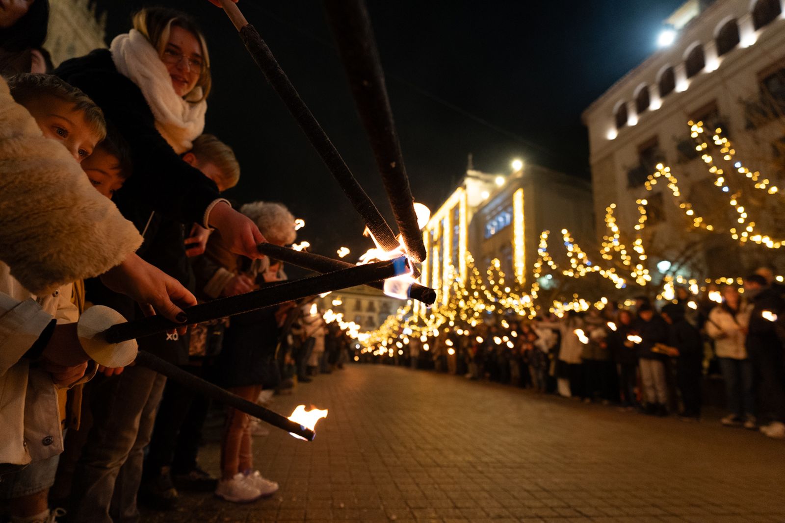 En imágenes: así disfruta la gente de la Carrera de San Antón